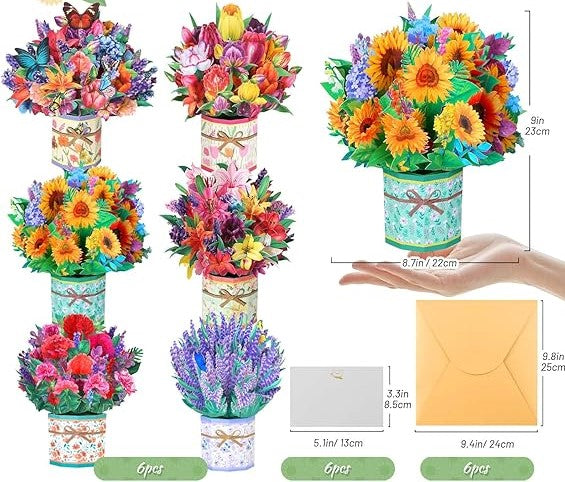 Bouquet Pop-Up Cards