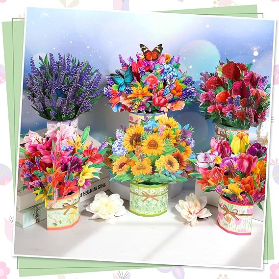 Bouquet Pop-Up Cards