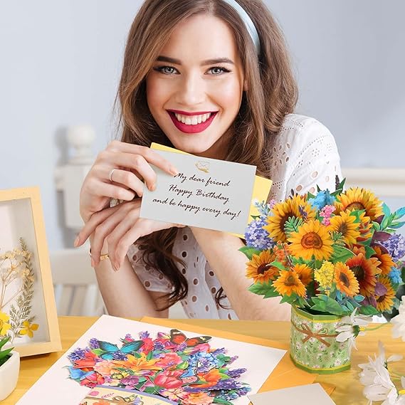 Bouquet Pop-Up Cards