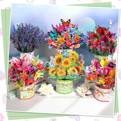 Bouquet Pop-Up Cards